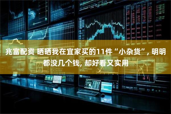兆富配资 晒晒我在宜家买的11件“小杂货”, 明明都没几个钱, 却好看又实用